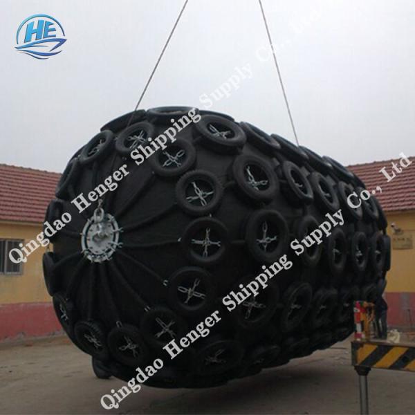 Quality Customized Size Pneumatic Rubber Fender / Pneumatic Boat Fender High Elasticity for sale