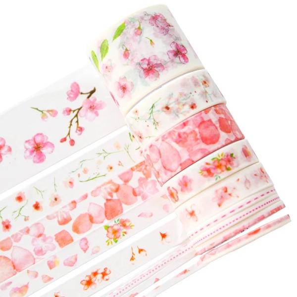 Colorful decorative masking washi paper tape custom printed DIY washi tape with logo