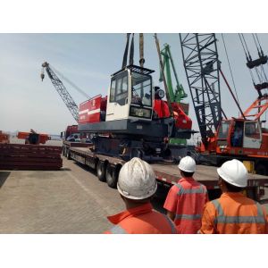CQUY100I Hydraulic Crawler Crane , Max 100T Lifting Capacity