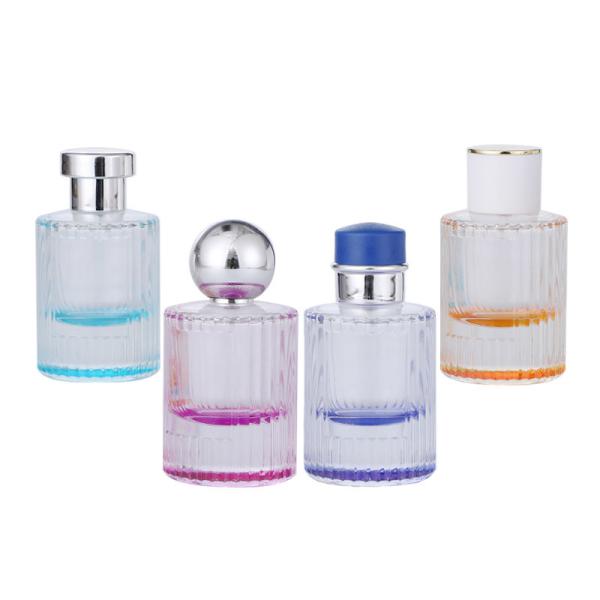 Bulk Custom Crystal 30ml 50ml Bulk Glass Perfume Bottles| Standard Shapes (Round/Square) | Custom Label