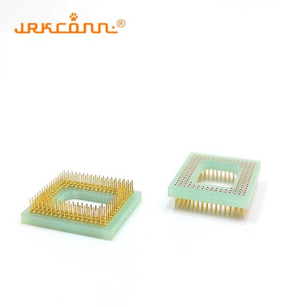 Quality Machined Pin Pga Adapter Sockets Full Gold Plating Insulation FR4 for sale