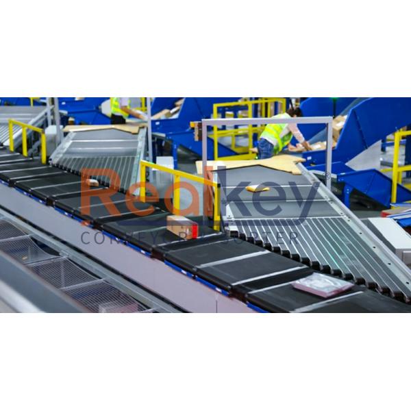 Durable Efficient High Speed Cross Belt Sorter For Parcels