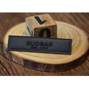 China Printed Silicone Logo Jeans Leather Patches Custom For Clothing wholesale