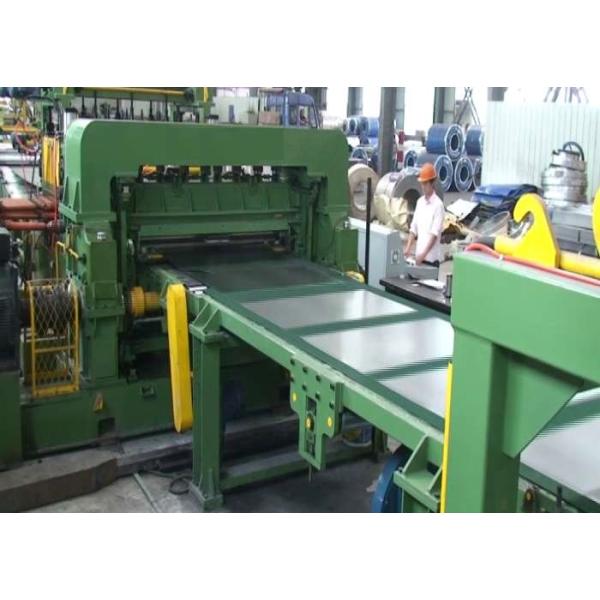 High Speed Rotary Shear Cut To Length Line For 303 304 201 202 Stainless Steel Coil
