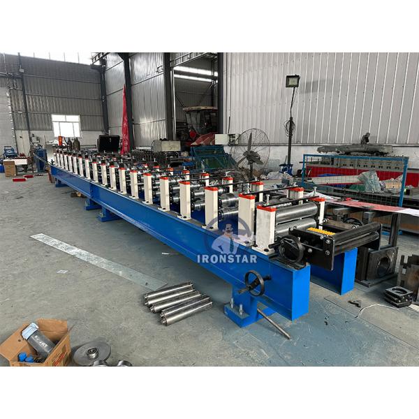 Water gutter roll forming machine for Azerbaijan downpipe roll forming machine portable gutter machine
