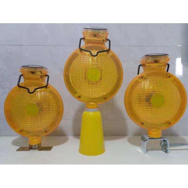 185mm Garage Temporary Traffic Warning Light Intelligent Concrete Traffic Barriers