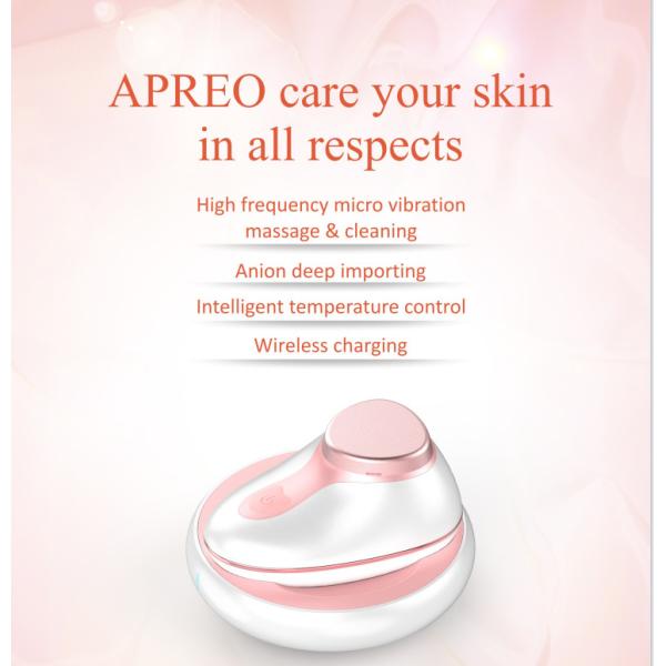 2 In 1 IP67 Deep Cleansing Device Gp560 Home Ultrasonic Facial Cleaner