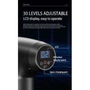 Workout Muscle Massage Gun Relaxation 5 Head Percussion Massager