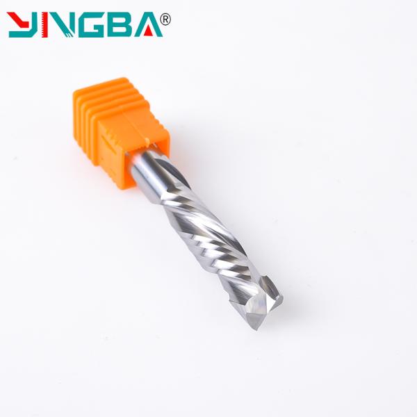 Manufacturer Hot Sales Cabide End Mill 2Flute Spiral up and Down Cut CNC Bit Composition Router Bits for Wood Woodworking