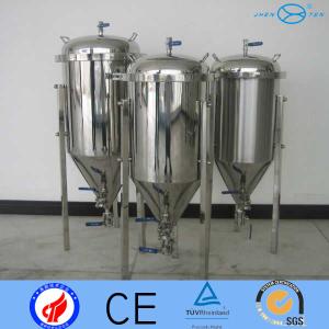 China Infinitely Variable Stainless Fermentation Tank , Single Layer Alcohol Fermentation Tank wholesale