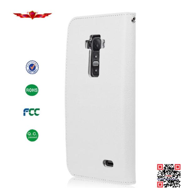 Ultra Slim High Quality Colorful PU+TPU Flip Wallet Leather Cover Case For LG G Flex F340