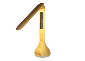 Super Bright Gold Led Desk Lamp , Foldable 12v Natural Light Reading Lamp
