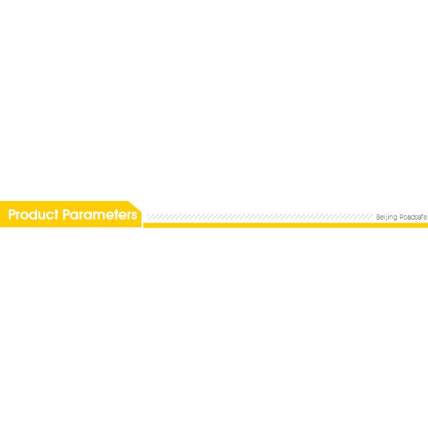 Wholesale Safety Rolling Guardrail Yellow EVA Roller Barrier Highway Traffic Safety Guardrail Roadway Crash Barrier