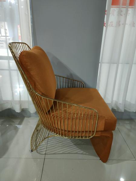 Quality Strong Resilience 61cm 44cm Wrought Iron Sofa Set for sale