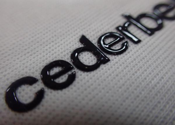 Quality Screen Print High Density Flexible Heat Transfer Labels With Custom Name Logo for sale