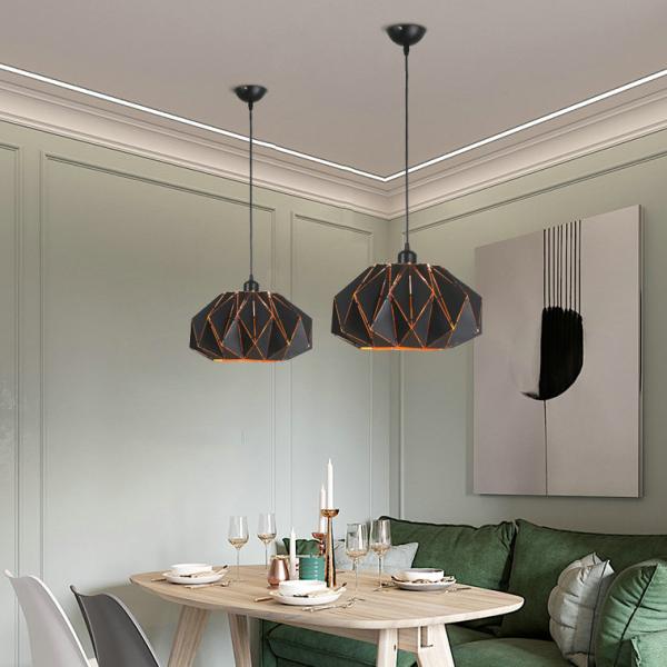 Iron Colorful Pendant Light Hanging Chandelier for Kitchen