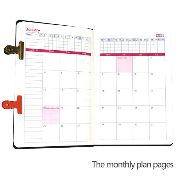 Custom Color A5 Pu Leather Cover Notebook for Personalized Leather Agenda Notebooks