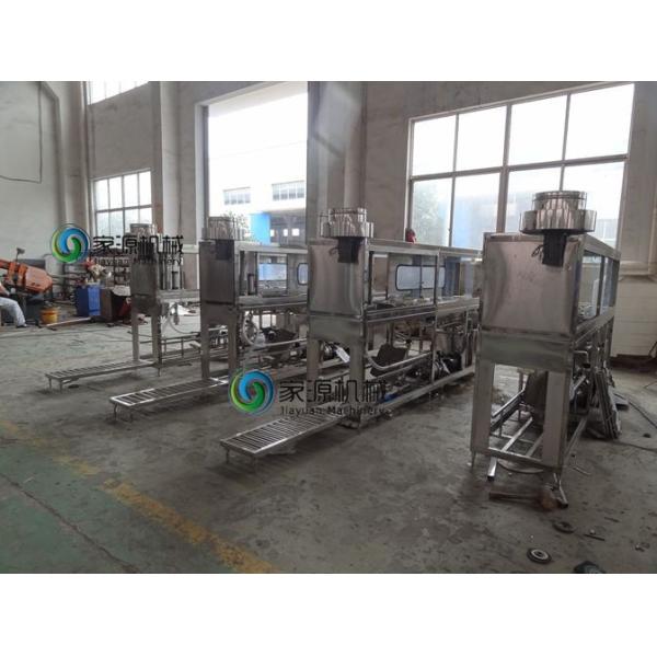 Automatic 5 Gallon Water Bottle Filling Machine , Aseptic Liquid Filling
