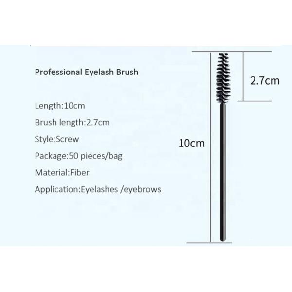 High quality Ninong Plastic Permanent Makeup Eyebrow And Eyelash Brush