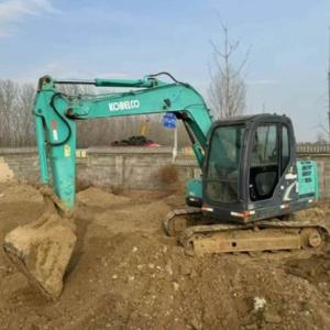 China Kobelco SK75 Used Excavator Machine Second Hand Construction Equipment wholesale