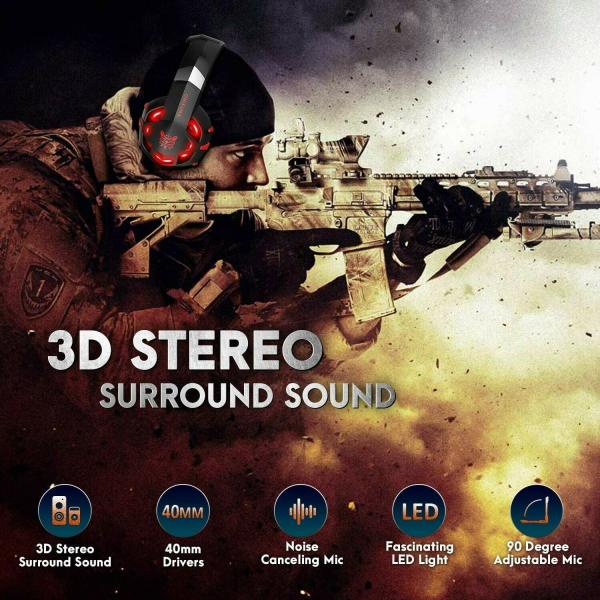 Onikuma K2 Pro 2.2kohm 50mm 3.5 Mm Gaming Headset