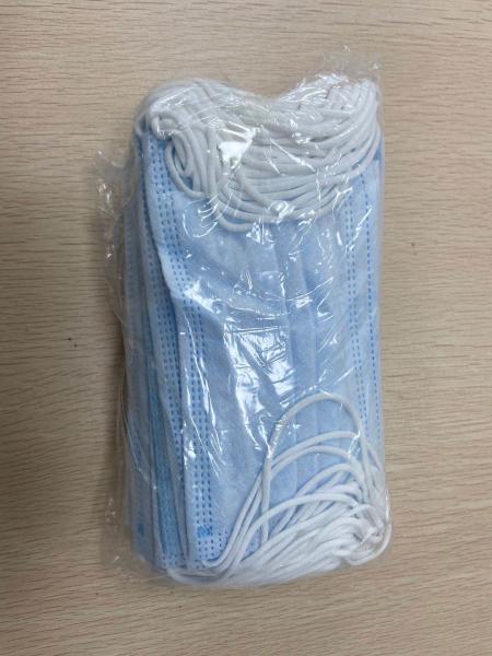 Skin-Friendly 3 Ply Non Woven Face Mask High Safety Face Protection