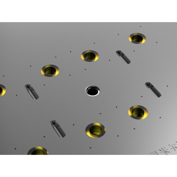 Transparent Handwriting Pen Tip (1*8) / Cold runner / Two-plates mold / No.24849