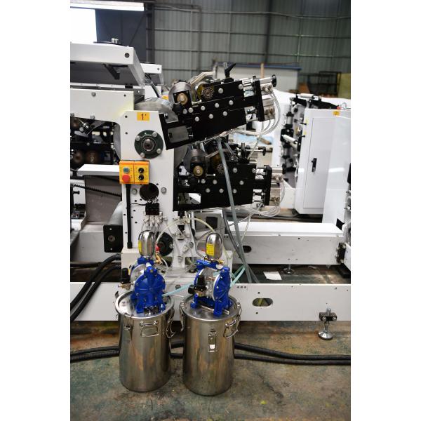 High Speed Automatic Printing Tissue Paper Napkin Making Machine With Automatic Transferring