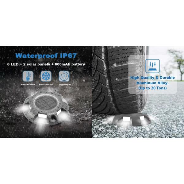 Aluminum Outdoor Solar LED Landscape Dock Light Decorative Solar Deck Light For Garden Lawn