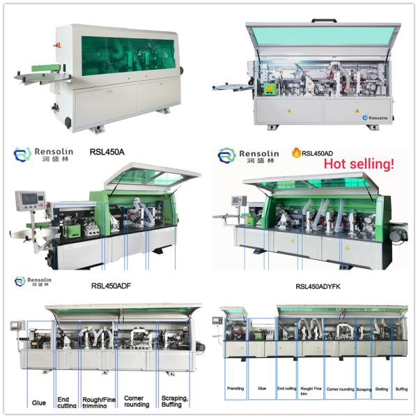 220v 380v Premilling Edge Banding Trimming Machine Pvc Edge Banding Tape Machine