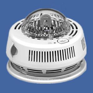 China Smoke Alarm, 120V Photoelectric w/Strobe &amp; Battery Backup wholesale