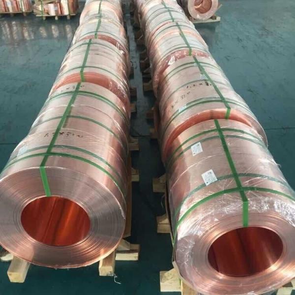 0.5mm Thinkness Copper Coil Sheet Red Color C18080 Tr08 Copper Foil Tape