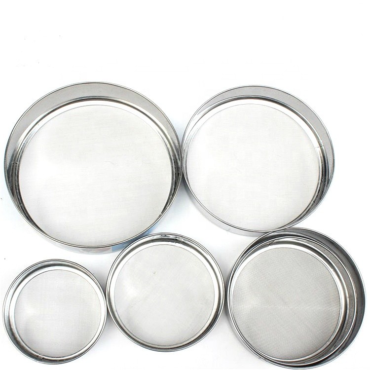 Stainless Steel 304 316 Standard Test Wire Mesh Sieve Classification Screening