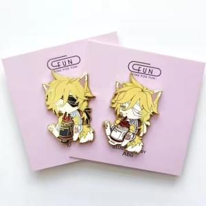 China Custom Basketball Hard Enamel Lapel Pin with Silver Plating wholesale