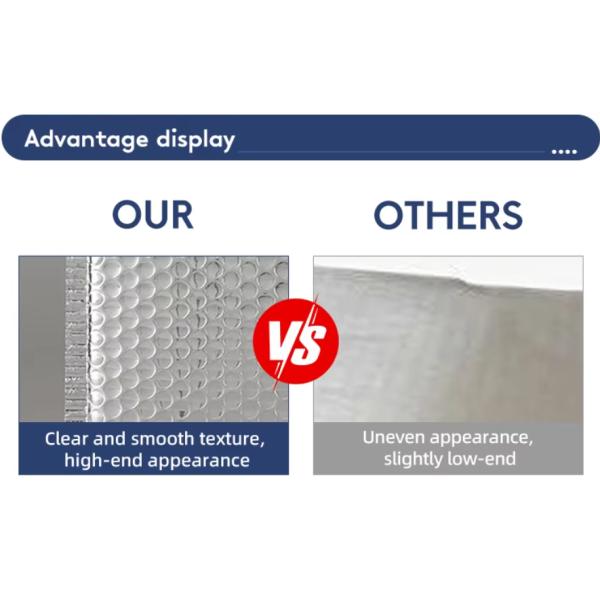 Self Sealing Bubble Mailing Bag Black Bubble Packaging Bags Tear Resistant