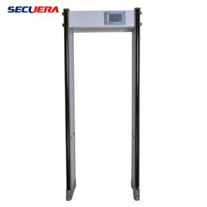 China LCD Screen Door Metal Detector 6 Zones Multiple Frequency For Museum / School / Airports on sale