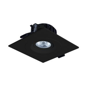 Square 360 Rotatable Dimmable LED Recessed Lighting 130x130mm