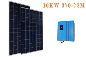 China Pitched 10KW 370W Mono Wifi 150m PV Energy System wholesale
