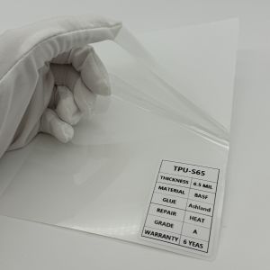 China High Precision Transparent Car Window Film Yellowing Resistant TPU-S65 wholesale