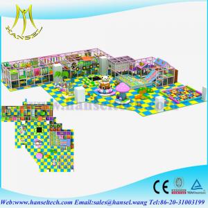 China Hansel Kids Attractions Indoor Play Centers Commercial Playground Equipment wholesale