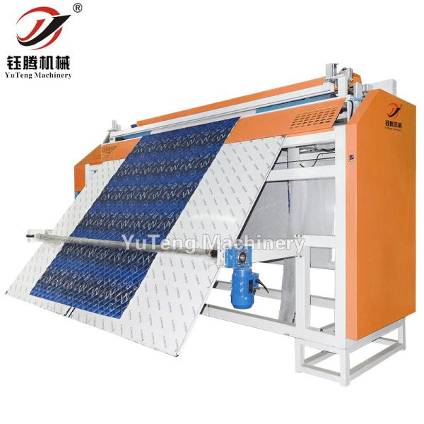 High-speed computerized mattress panel and quilt fabric cutting machine