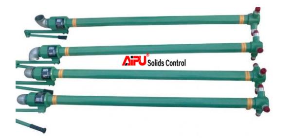 Quality Vertical 3 Nozzle Solids Control Drilling Mud Gun for sale
