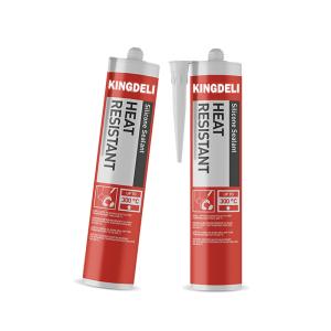 Weatherproofing Heat Resistant Silicone Sealant Caulk Clear Color For Car Pump