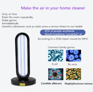 China Remote Control Portable Ozone 38W UV Germicidal Lamp on sale