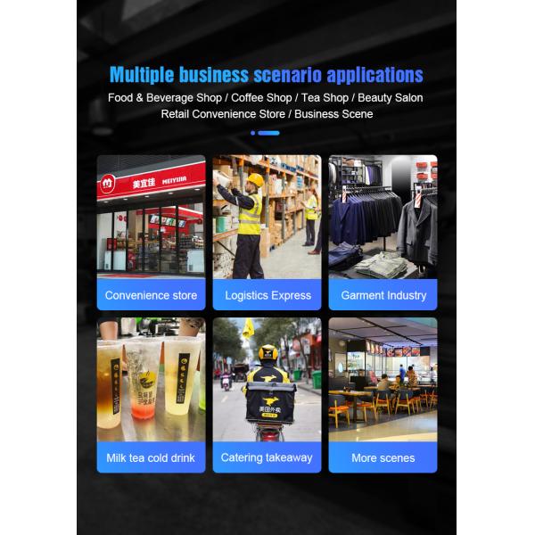 WIFI BT 4.0 58mm Thermal Receipt Printer Code Scanner Handheld Mobile Android Pos Terminal Machine Point of Sale Systems