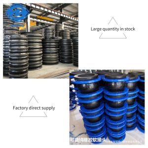 Flanged Expansion Joint Connection Flexible Concentric Reducer Rubber Coupling