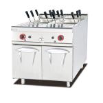 China Gas Pasta Cooker With Cabinet Western Noodle Fast Cooking Kitchen Equipment wholesale