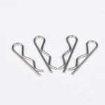 Stainless Steel A2 A4 R Pins Shaft Retaining Pin Hair Spring Cotter Pin with