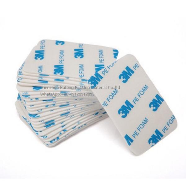 3M1600T High Bonding Double Sided Adhesive PE Foam For Paint Wall Hook Hanger