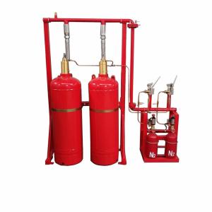 China Gaseous FM200 Fire Suppression System 7 Bar Capacity 10-1000 Kg wholesale